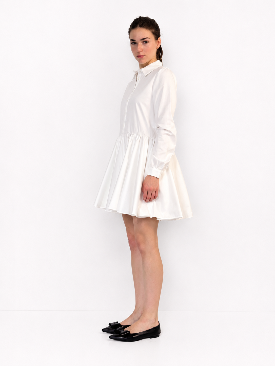 Short Dress OLA Ivory White