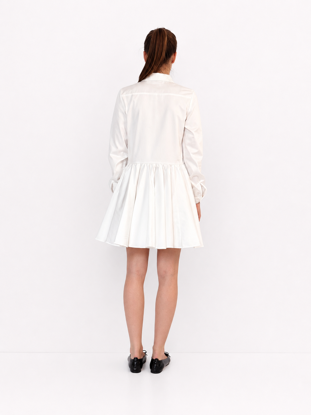 Short Dress OLA Ivory White