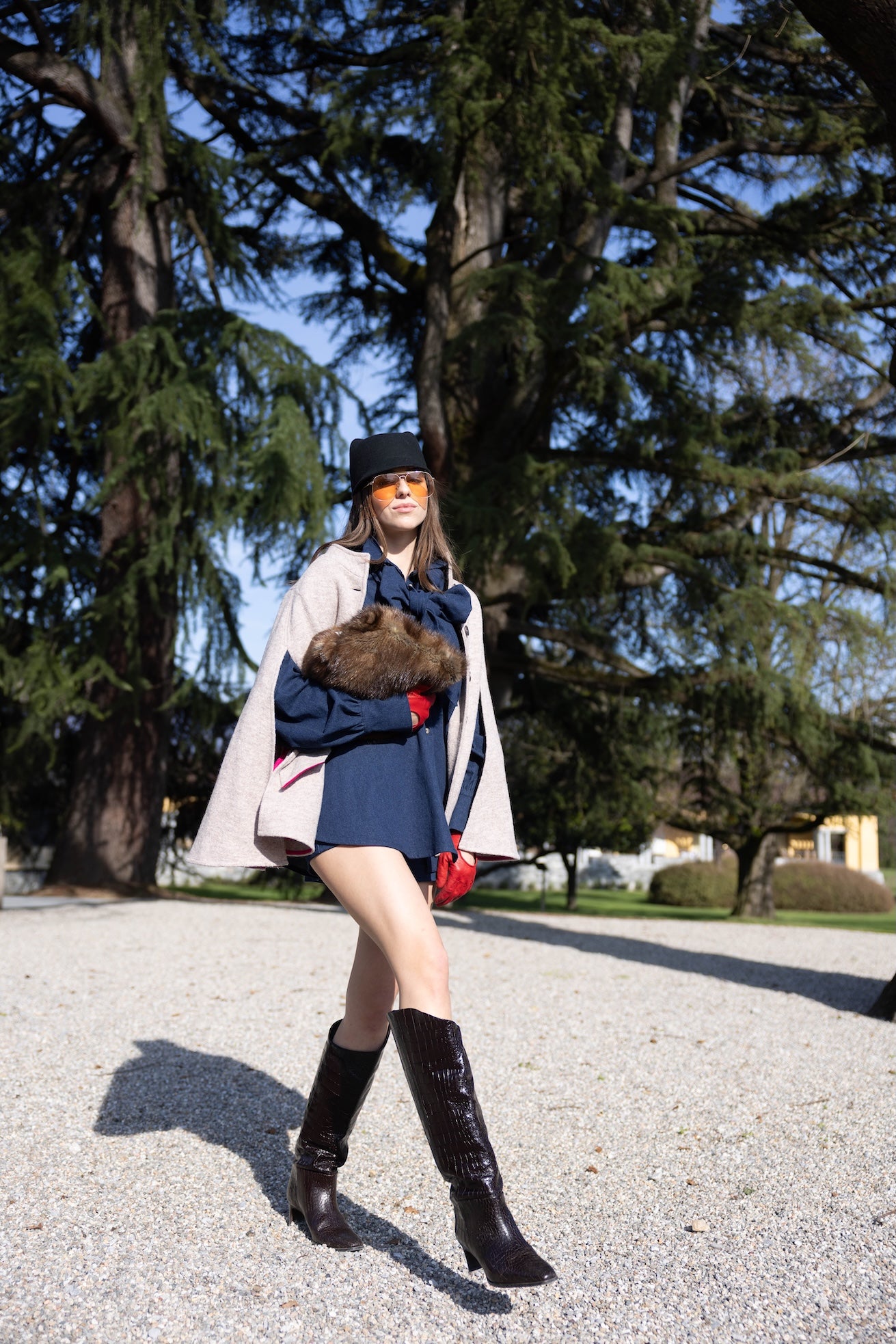 Wool Cape POPPINS