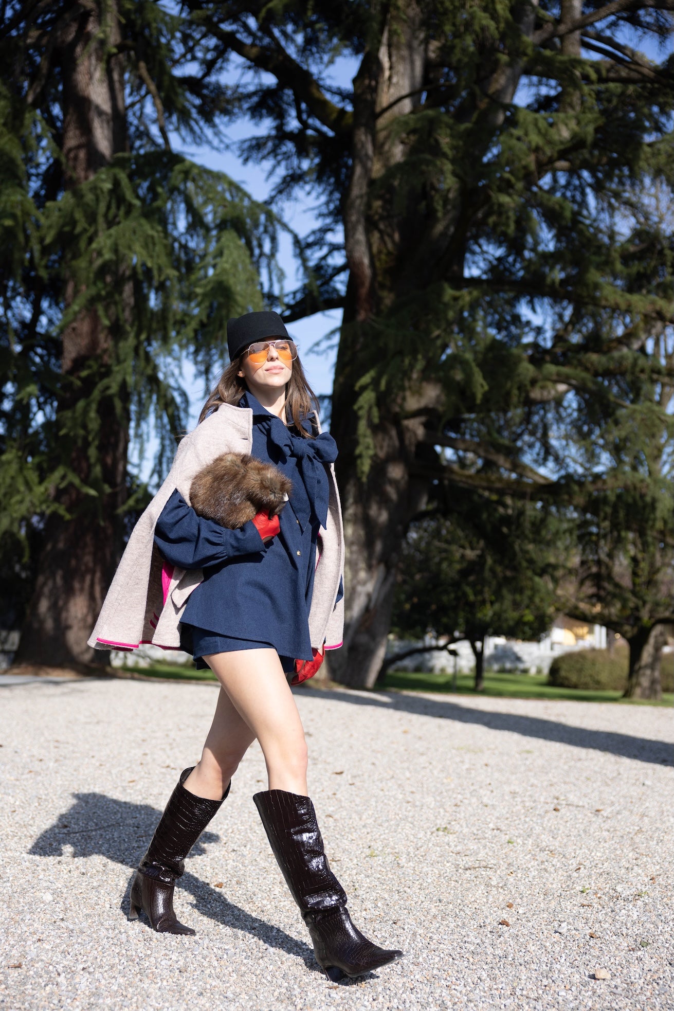 Wool Cape POPPINS