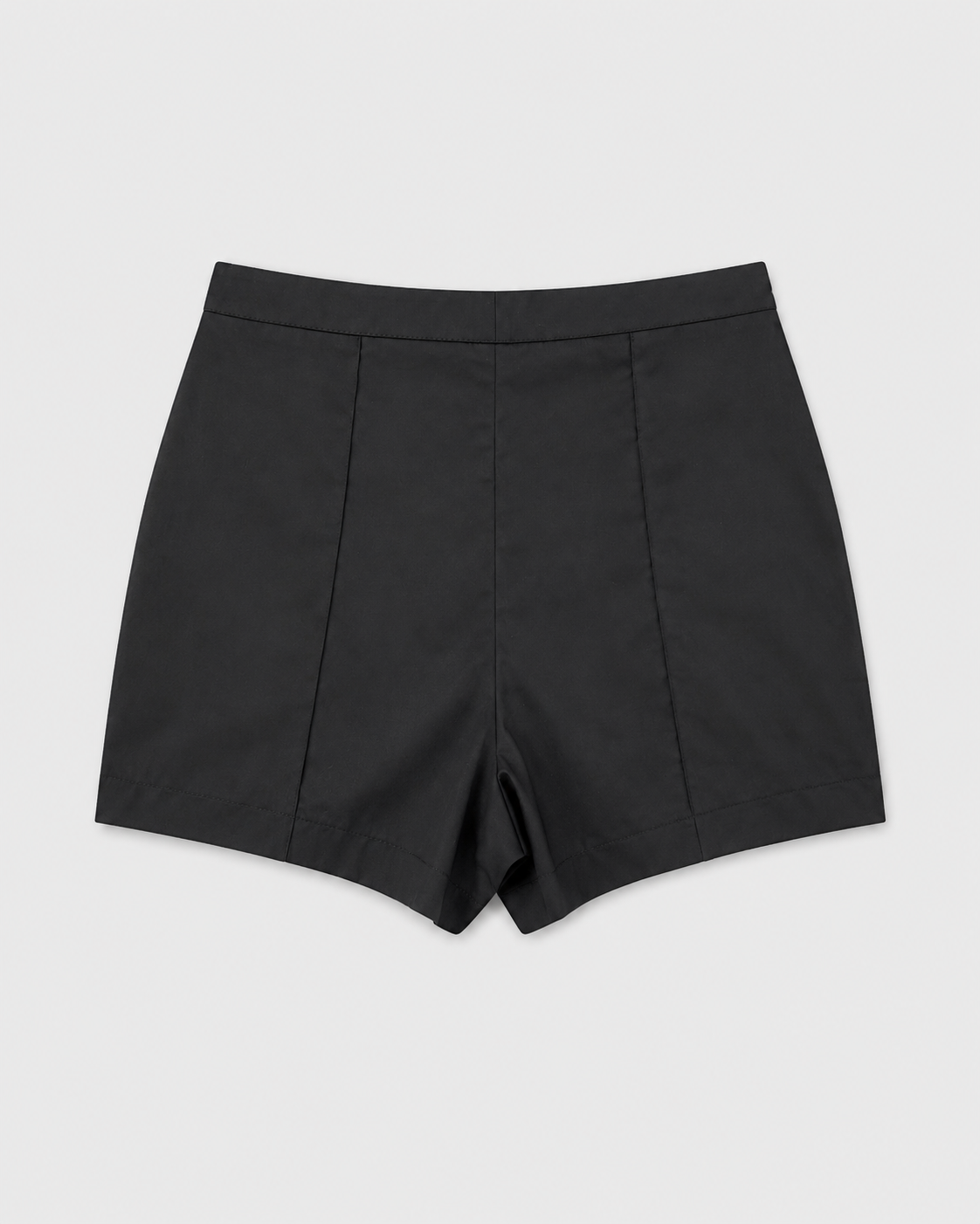 REGULA Black Cotton Shorts