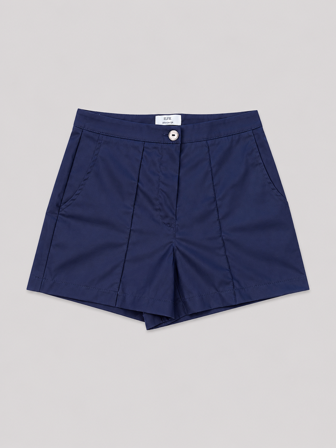 REGULA Navy Cotton Shorts