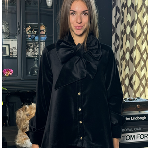 Blouse CARO Black Velvet