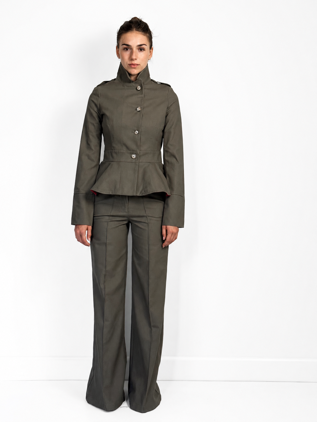 Yvonne Uniform Green Jacket