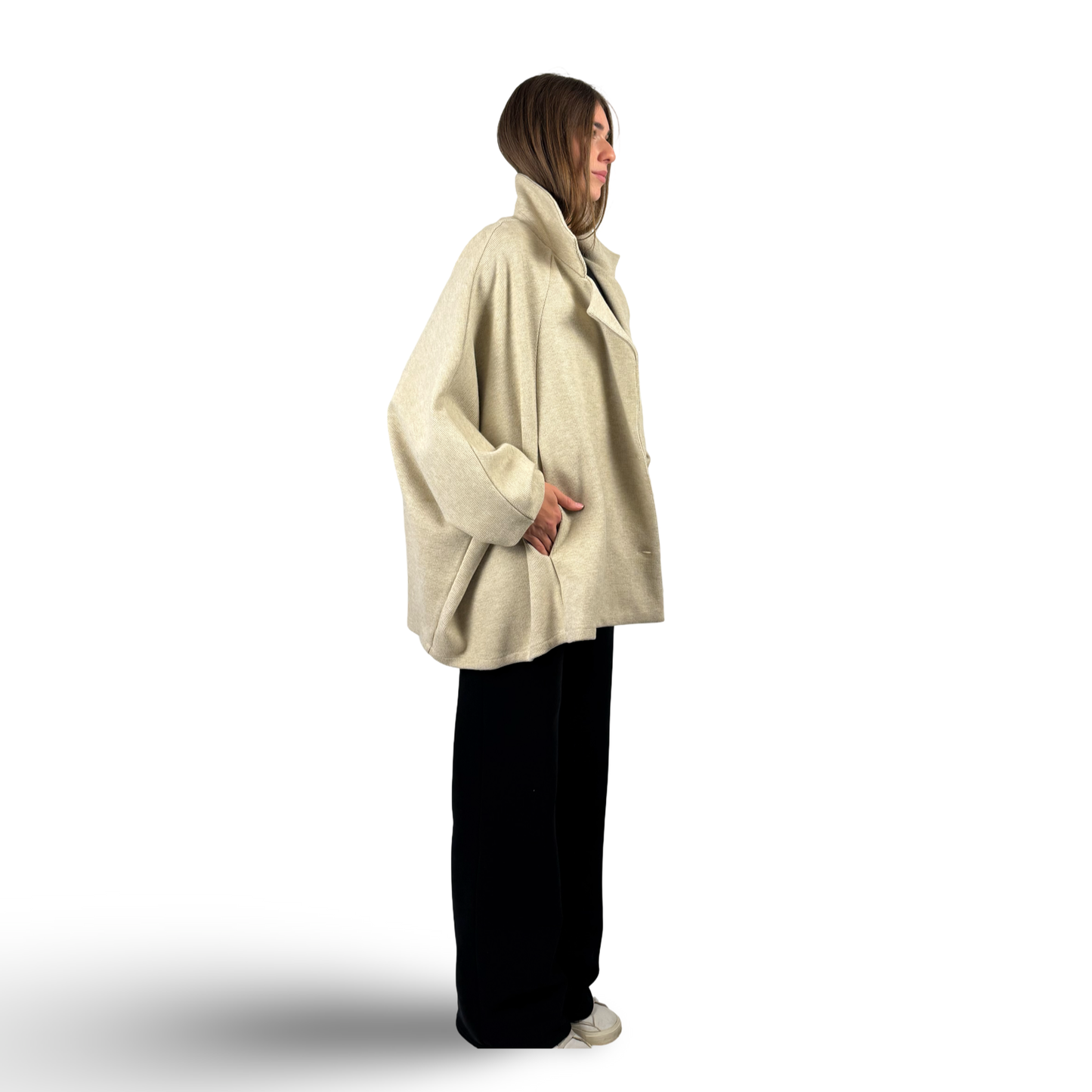 Knitted Jacket ALI Beige